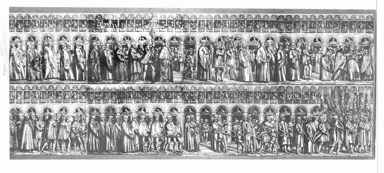 Prozession des Dogen und venezianischer Beamter, ca. 1555-60